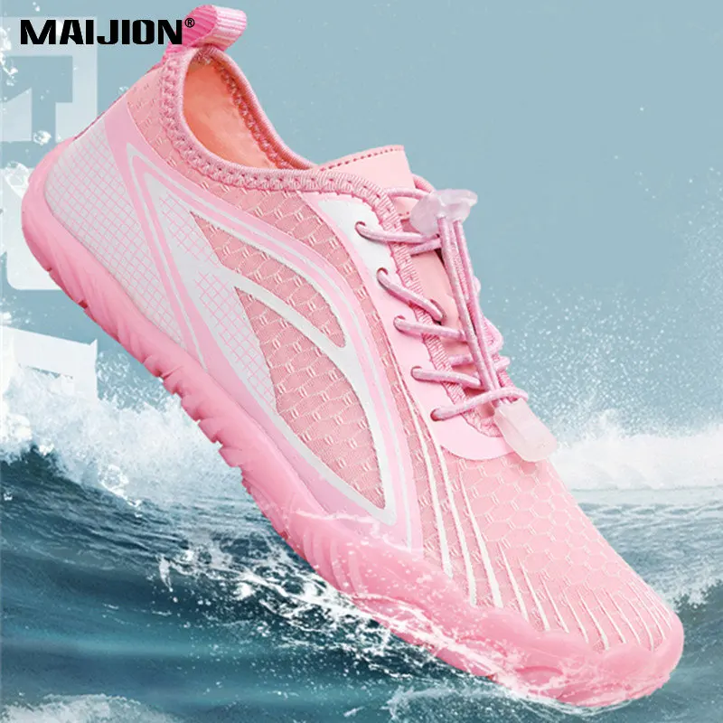 Non Slip Men Women Surfing Footwear Quick-Dry Barefoot Beach Water Sports Shoe Elastic Breathable Seaside Swimming Upstream Shoe