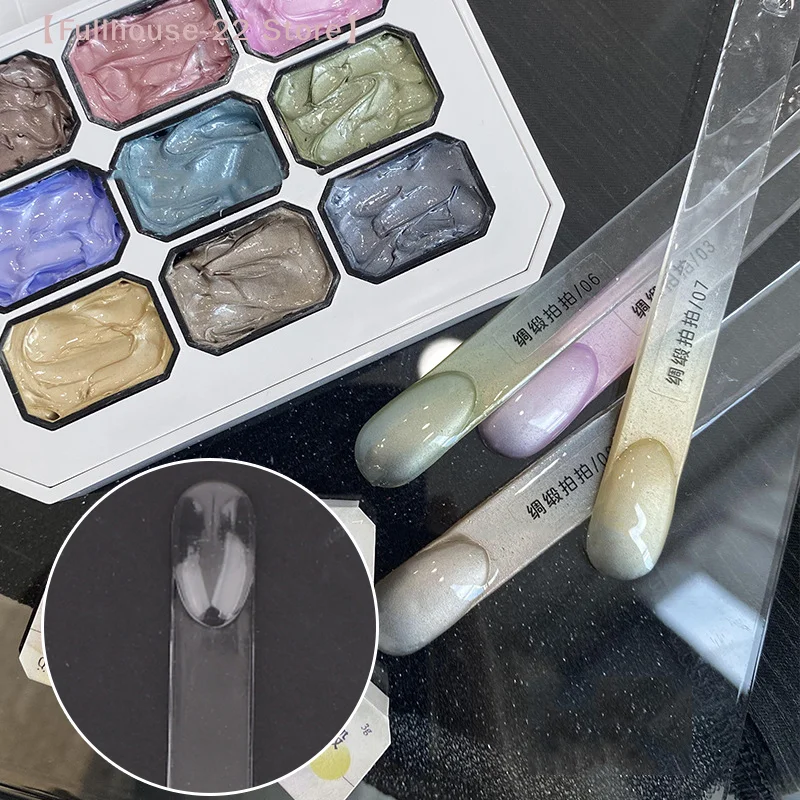 【MAX-22】네일 아트 디스플레이 견본 UV 젤 네일 팁 컬러 카드 네일 플레이트 템플릿 플레이트 섹터형 팔레트 매니큐어 도구