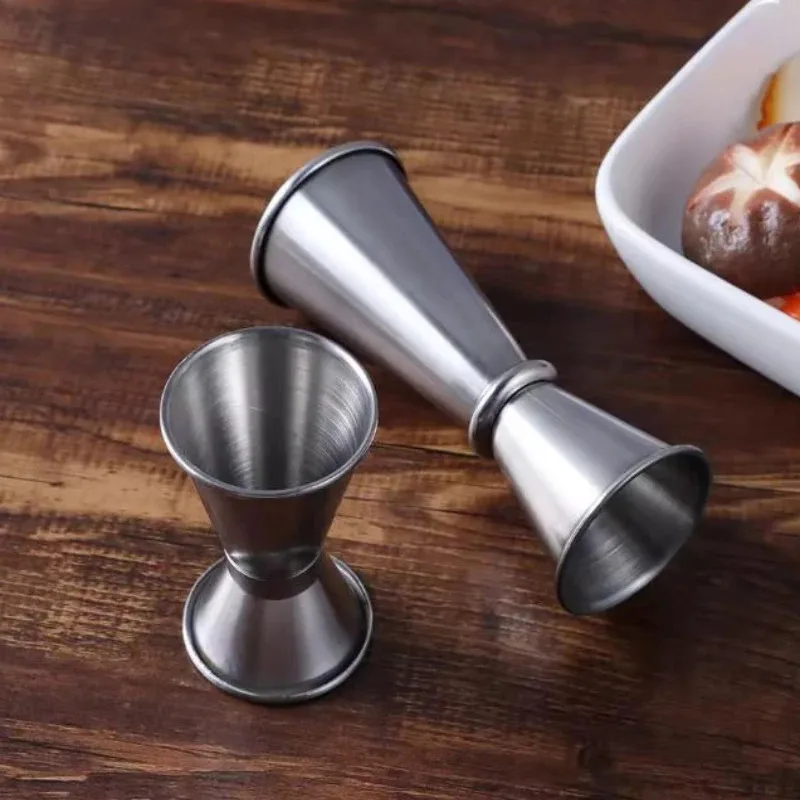 Stainless Steel Measuring Cups Utensils Party Graduated Cocktails Mixing Liquid Drinks DIY Tools