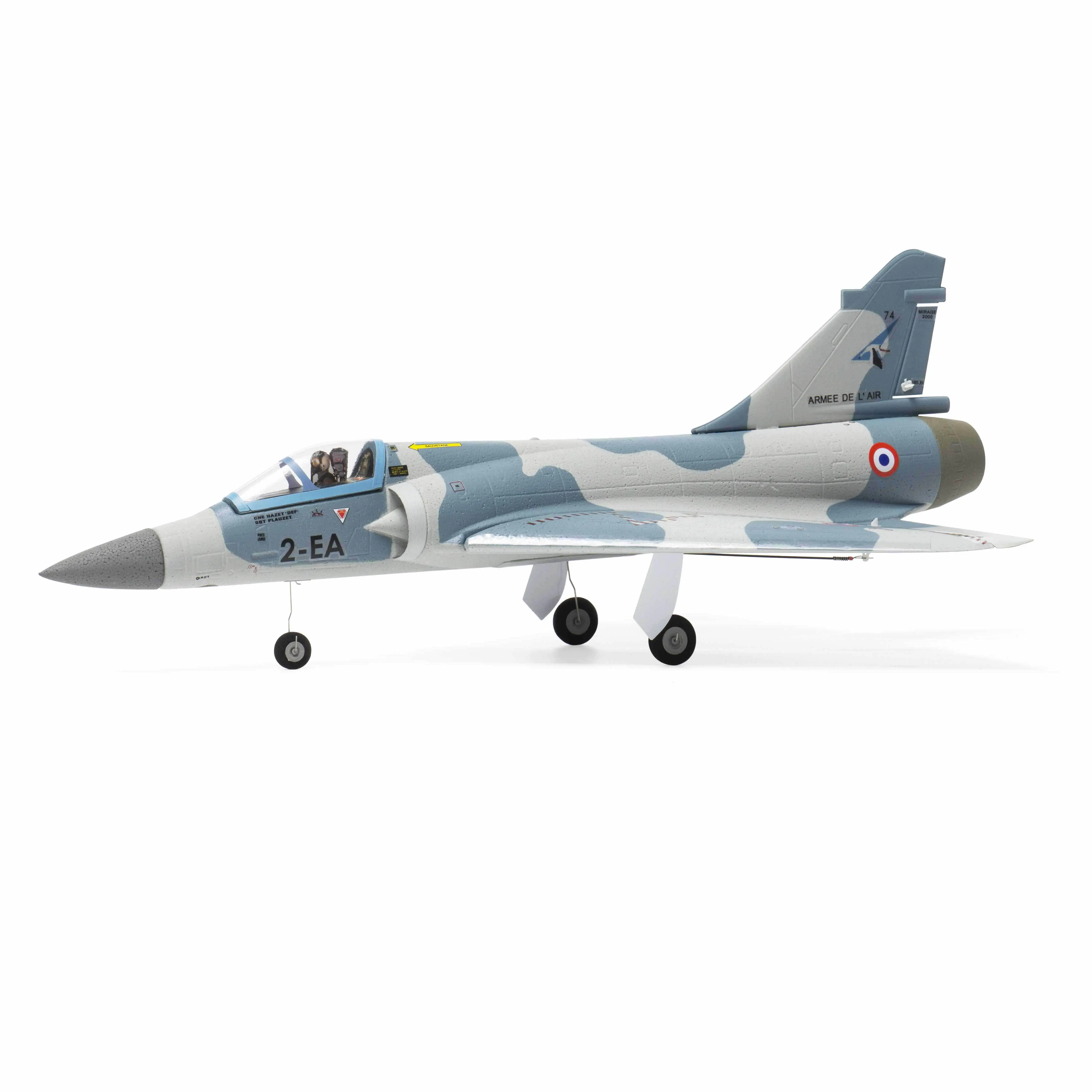 미니멈RC 미라지 2000 RC 제트 30mm 브러시리스 덕티드 팬 4채널 PNP 항공기 무선 조종기 미포함 야외 비행 RC 취미 모델