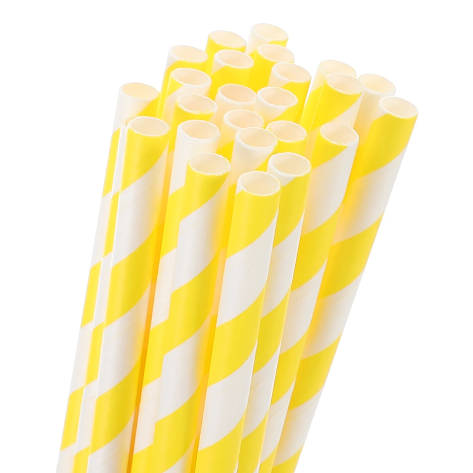 100pcs Drinking Straws DIY Straws Gathering Drinks Decorative Paper Drinking Paper Decorative Drinki