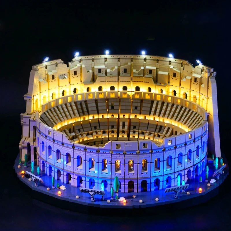 RC LED Light Kit For LEGO 10276 Colosseum Model Building Blocks Brick Toy（Only LED Light，Without Blocks Model)