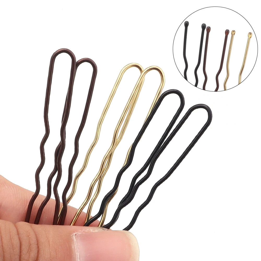 Lot de 50 épingles à cheveux en u accessoires de coiffure_voghion.com