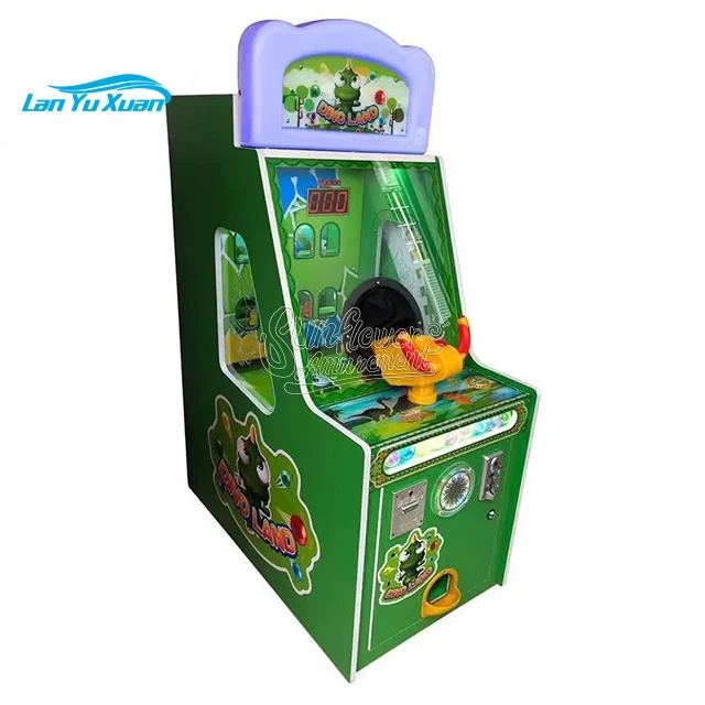

Sunflower Dino Land Redemption Arcade Ticket Kids Shooting Ball