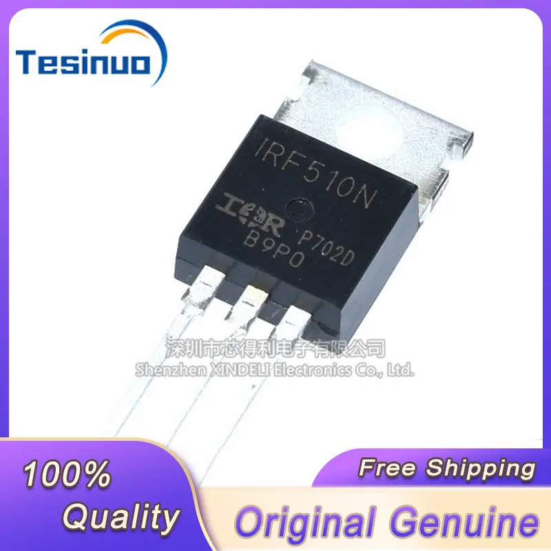 5-PCS-New-Original-IRF510-IRF510PBF-Channel-100V-5-6A-Field-Effect-Tube ...
