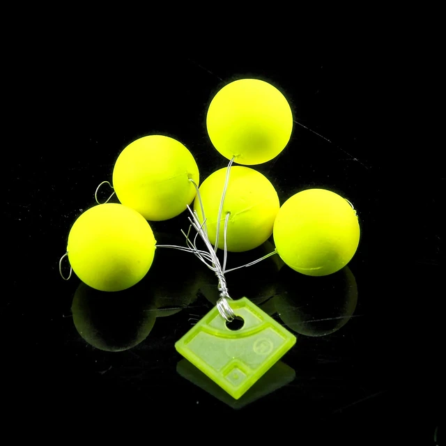 5 pz/lotto Fish Floating Round Seven-satr Float Ball Fishing Line