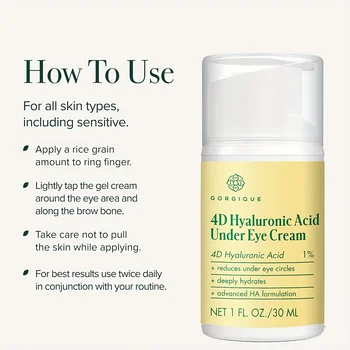 4D Hyaluronic Acid Under Eye Cream 1% 4D Hyaluronic Acid - Thumbnail 4