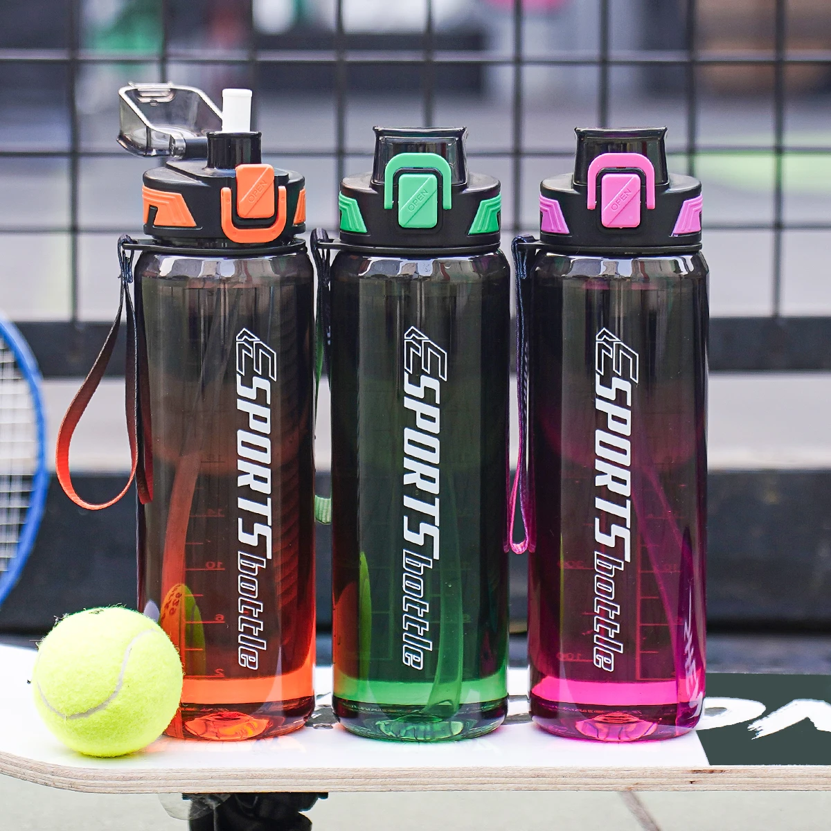 950ml/31oz 700ml/24oz Outdoor Straw Sports Water Bottle for Fitness Suitable Birthday Gifts And Fitness Enthusiasts