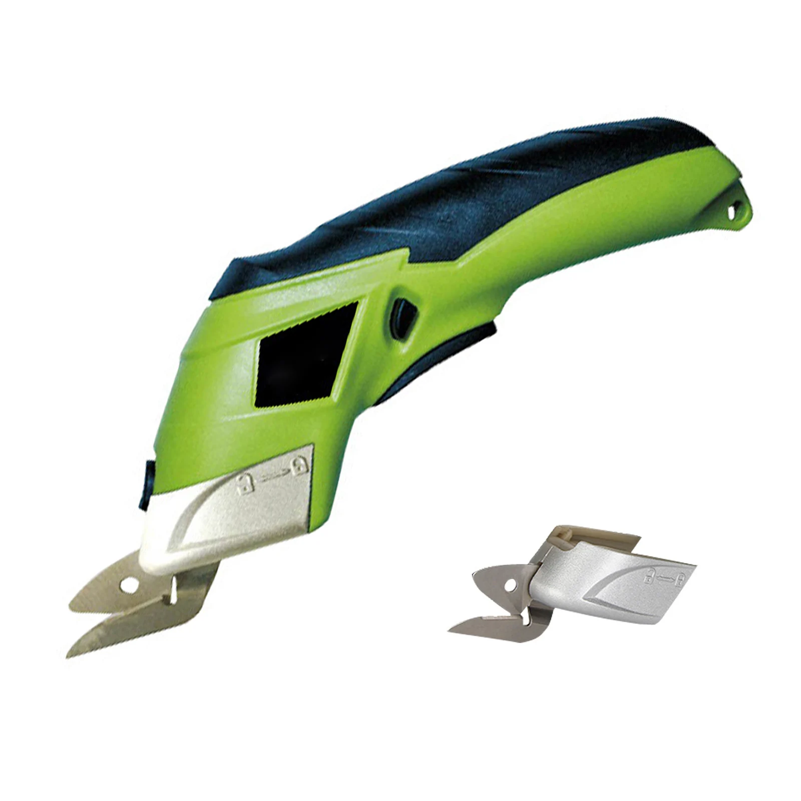 

Carpet Battery 4V Multifunctional Cutting PVC Cloth Cutting 2 -rope Blades -free Wireless Portable Non Scissors Leather Tool