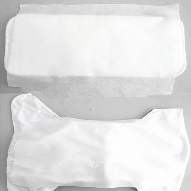 Disposable Baby Cloth Diaper Liner, Eco-friendly Baby Wipes, Reusable Diaper Liner, Biodegradable, Flushable, 4 Rolls