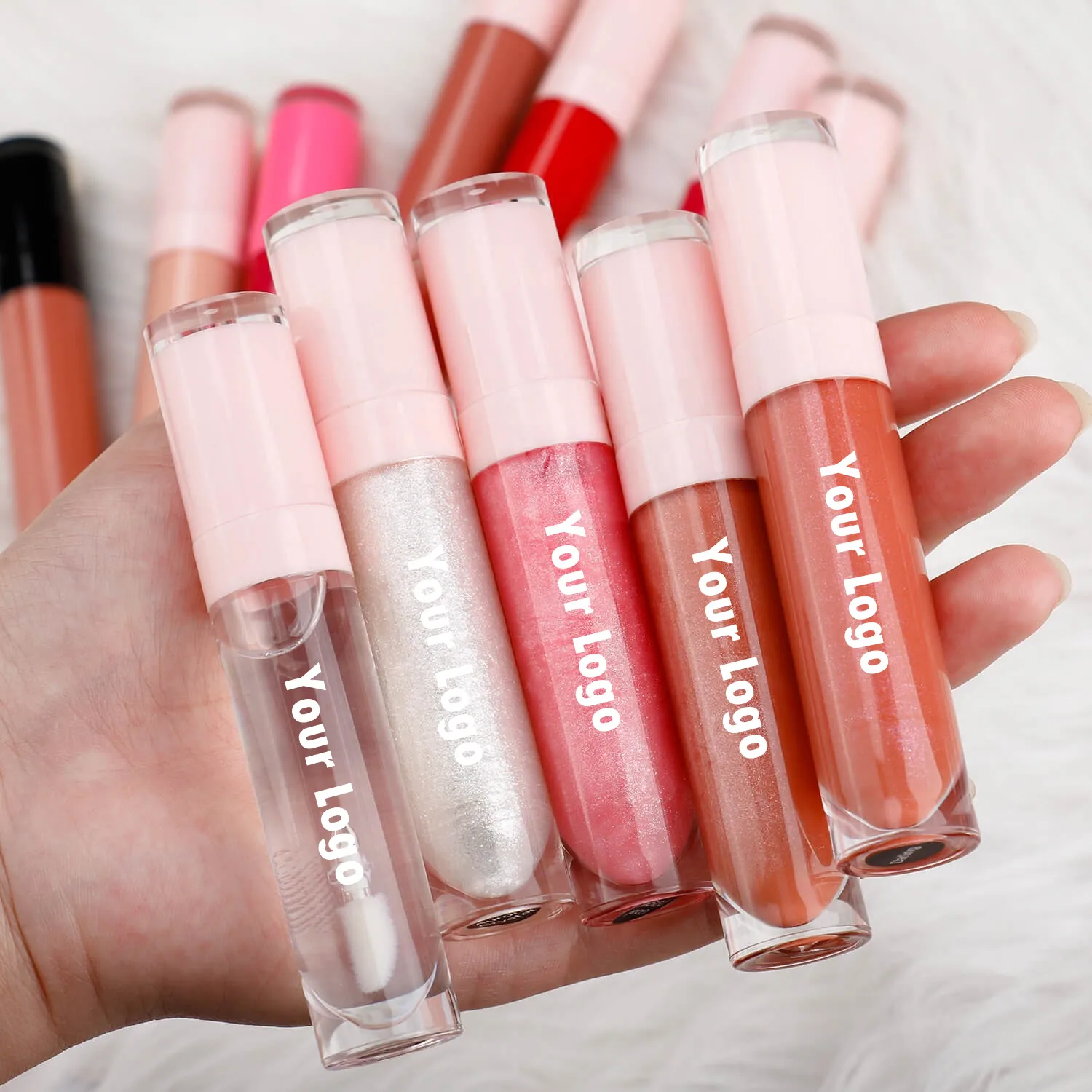 Luxury Makeup Lip Gloss Wholesale Bulk No Label Lipgloss Pigment