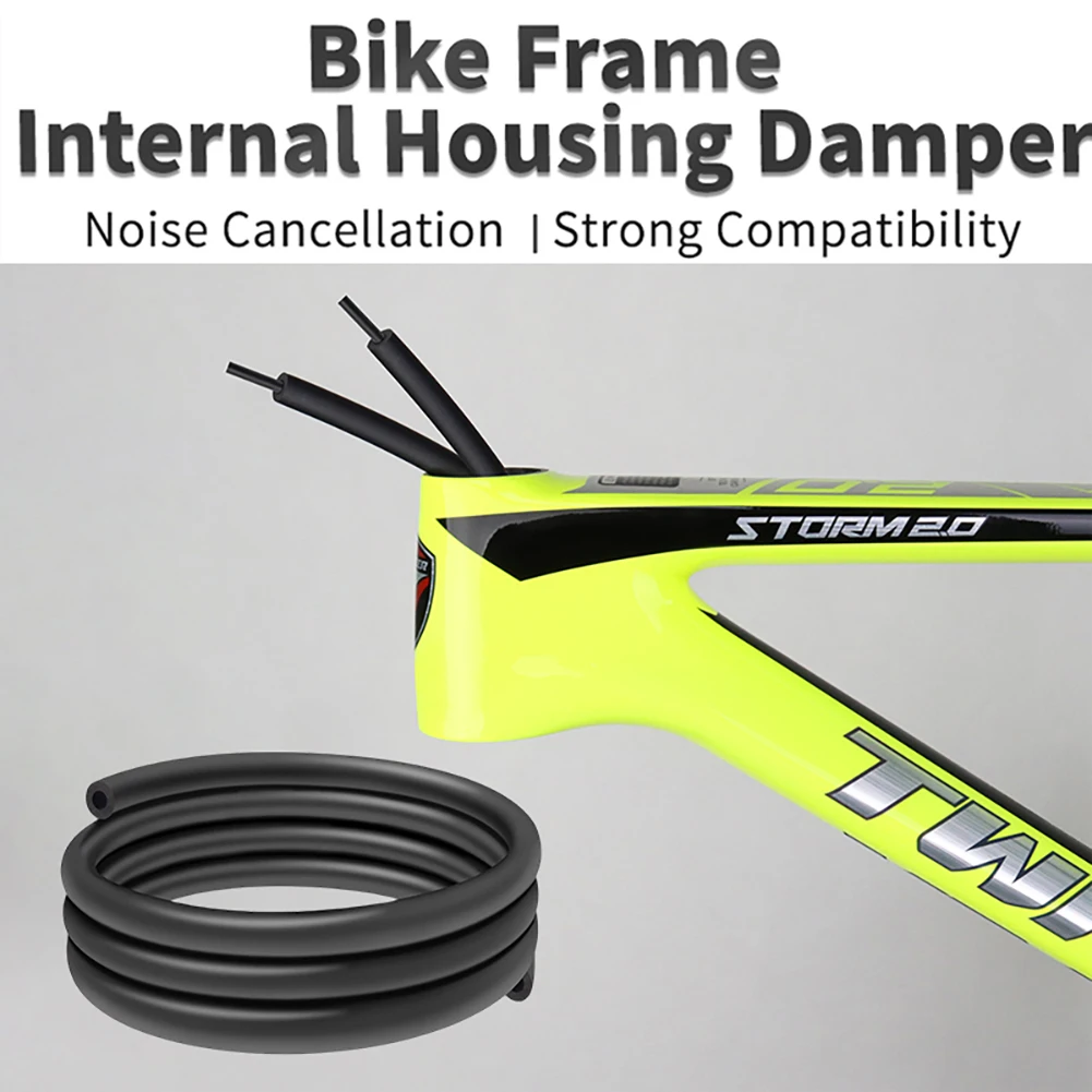Bike Frame Internal Housing Damper Bike Inner Line Sound Absorbing Tube Foam Cable MTB Bike Noise Prevention Protection Sponge