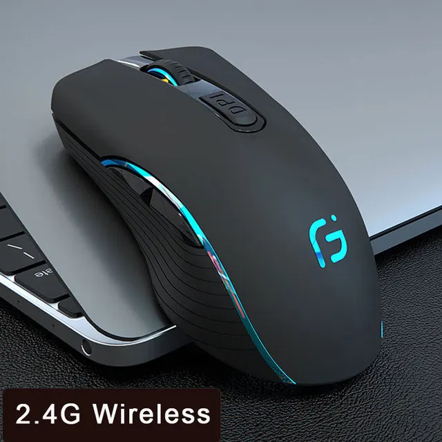 best wireless gaming mouse Wireless Bluetooth mouse charging dual-mode ergonomic mouse 2400 DPI is suitable for silent wireless mouse of computer notebook. wireless gaming mouse Mice