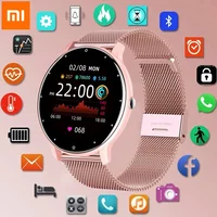 Xiaomi Smart watch Ladies Full touch Screen Sports Fitness watch IP67 waterproof Bluetooth For Android iOS Smart watch Female