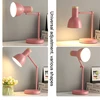 Nordic Desk Lamp for Dorm Adjustable Angle Height Reading Table Lamp for home office Room Decor Bedside Lamp Led Desk Light 4