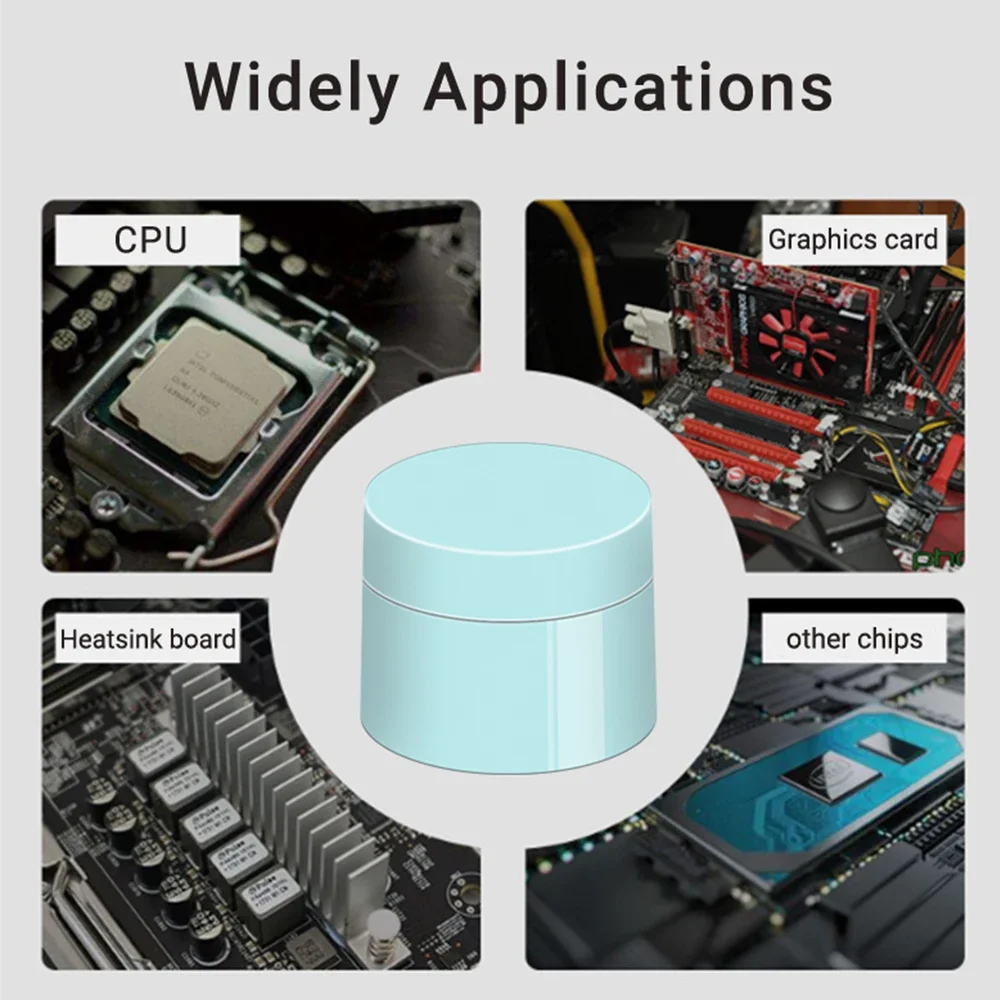 Thermal paste JEYI 10W/mk 10g Silicone Conductive Grease Thermal Compound for Cooling Heat Sink Interface Processor CPU GPU VGA