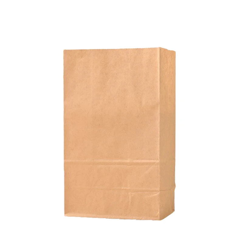 10/30/50/100pcs Kraft Paper Bag Gift Bags Shopping Bag Packaging Biscuit Candy Food Cookie Bread Snacks Baking Takeaway Bags 4