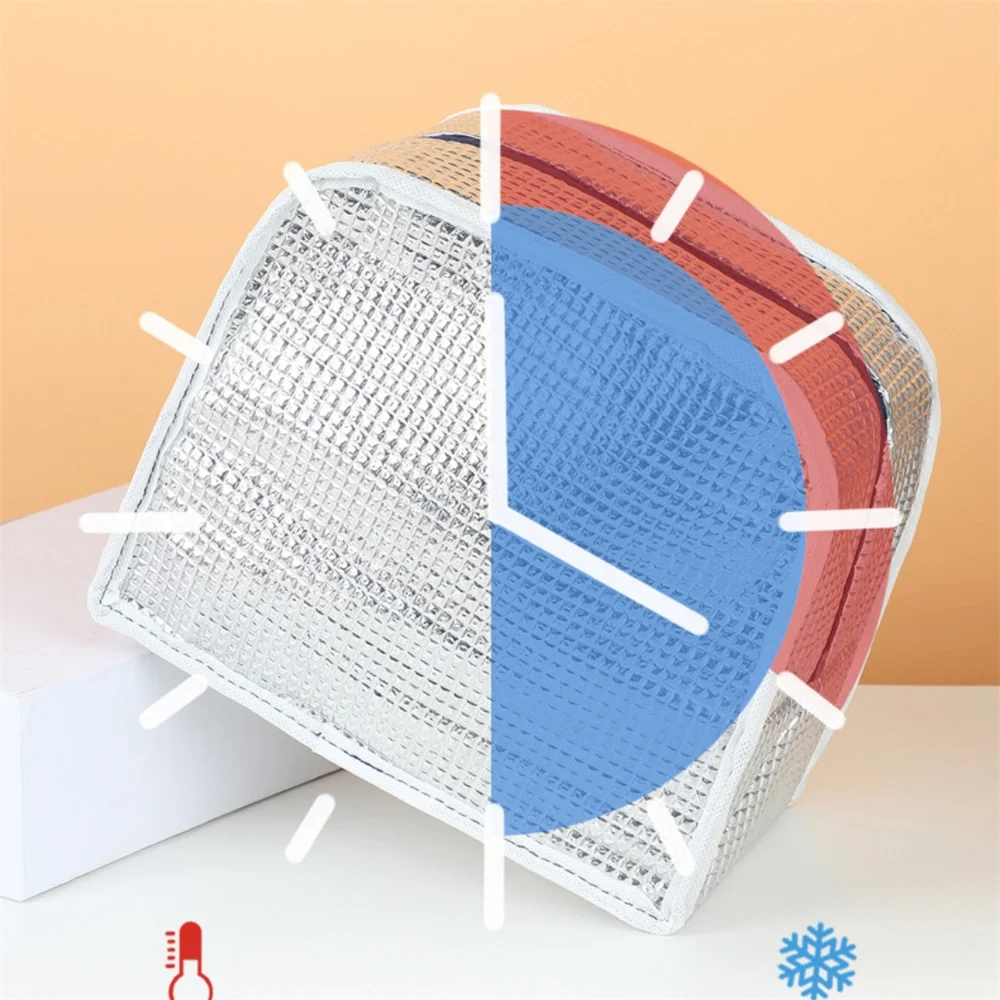 Cartoon Capybara Lunch Bag Children Portable Thermal Insulation Bento Box Bags Food Container Handbags for Office Tote Bag