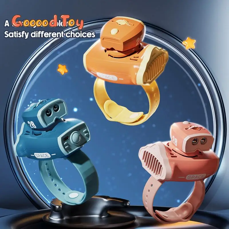 

Children's Projection Toy Astronauts Watch Small Fan Flashlight Children Projector Develop Intelligence Learning Toys for Kids