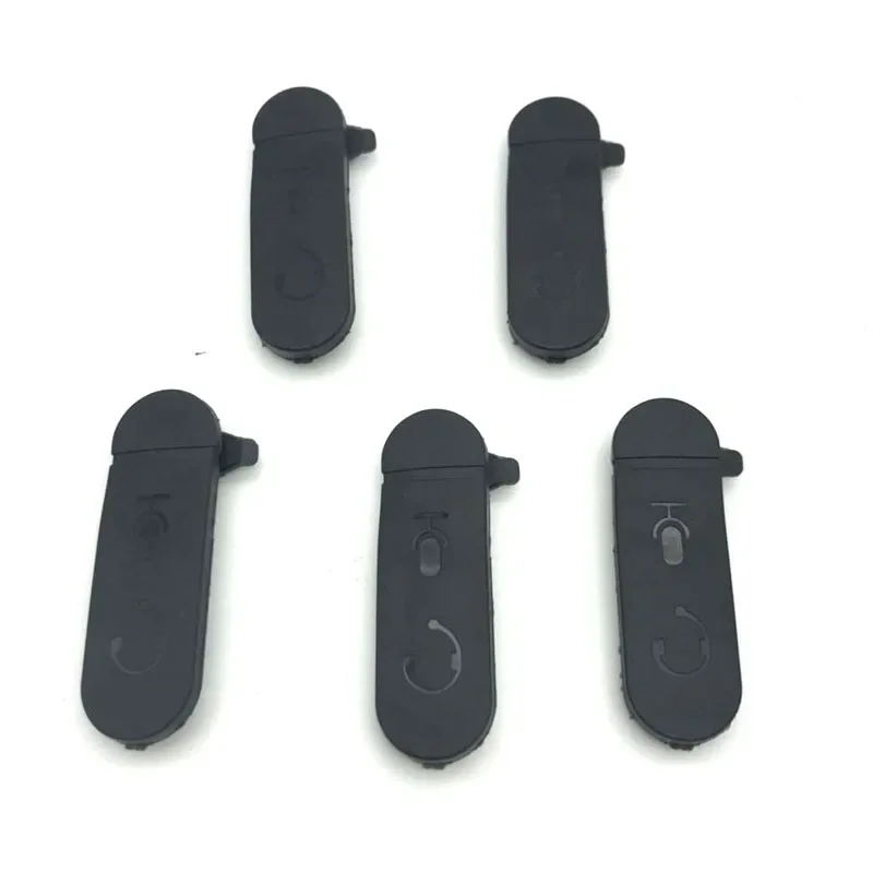 Lot 5pcs Headphone Earphone Audio Jack Dust Side Cap Cover for Motorola DEP450 DP1400 XiR P3688 Radio Walkie Talkie