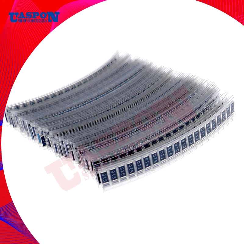 20pcs 2512 Smd Chip Fixed Resistor 1w 0.1r 0.01r 0.05r 0.001r 0.005r 0.33r 0.5r 1r 0r 10r 100r