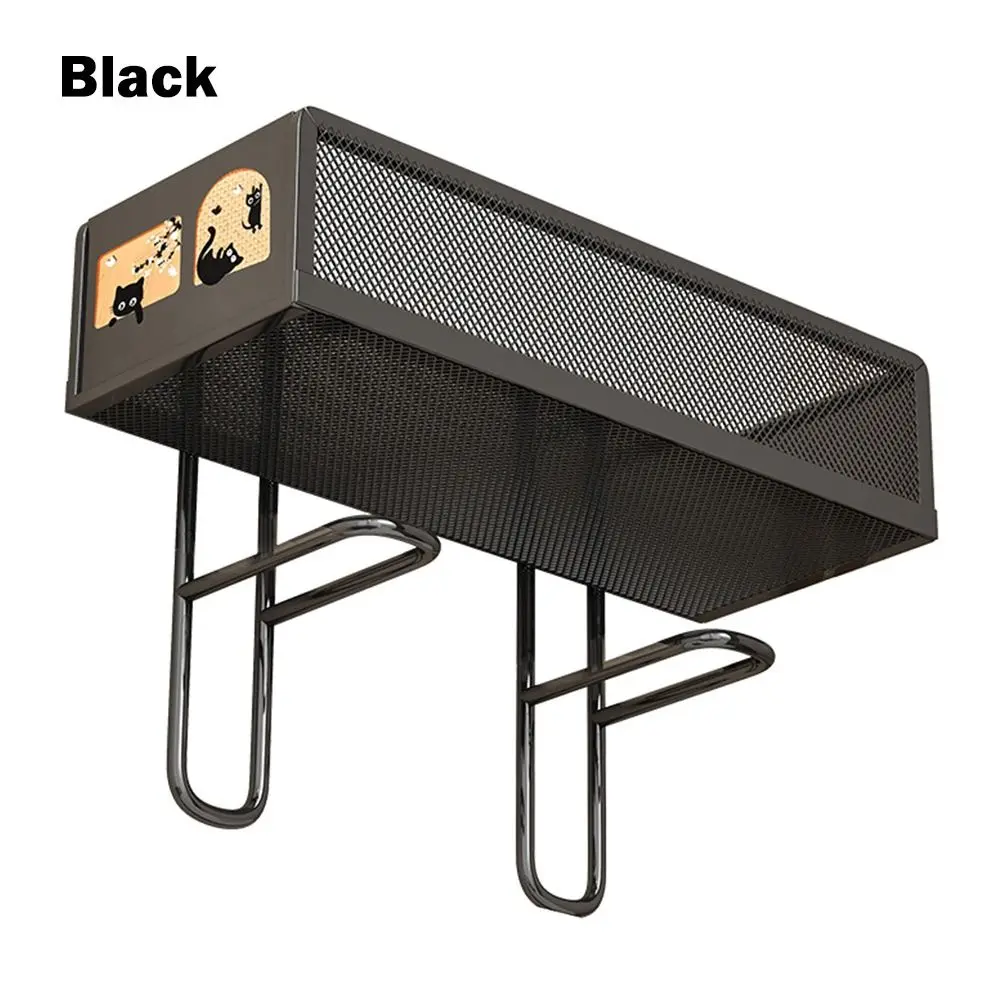 Iron Over The Toilet Storage Rack Black Bathroom Organizer