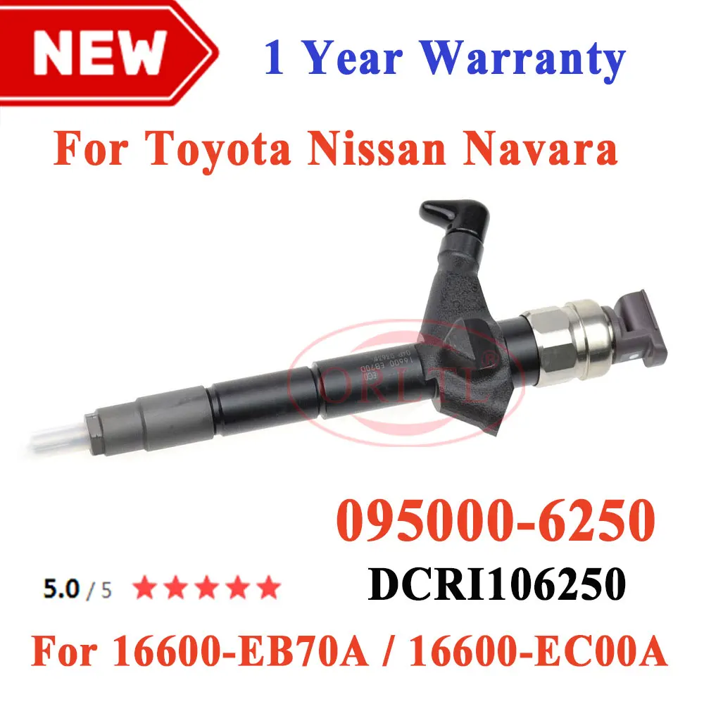 

Excellent Quality Common Rail Injector 095000-6250 095000-6253 16600-EC00A 16600-EB70D 16600-EB70C 16600-EB70A For Nissan YD25