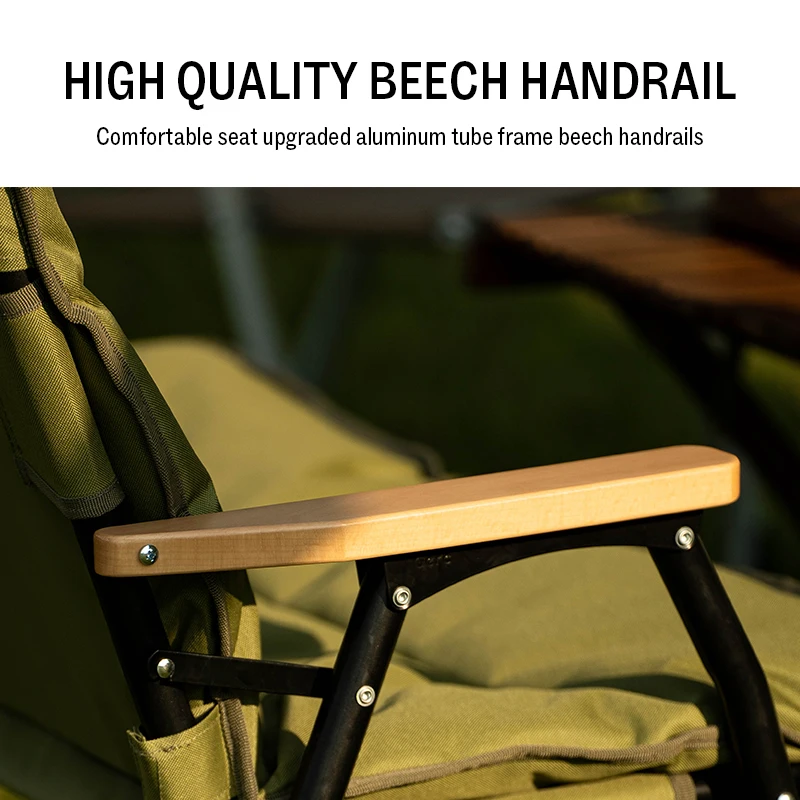 Double Folding Camping Chair 4