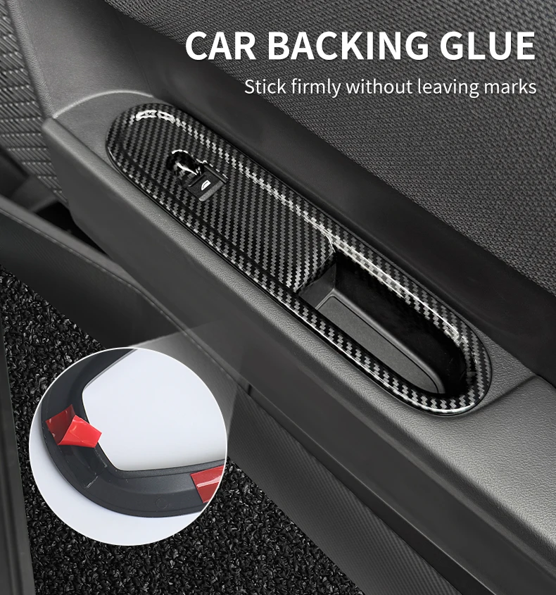 2 stücke Für BWM Mini Cooper F66 F67 Cabrio 2024 2025 Auto Fensterheber Panel Dekorative Shell Auto Innen Dekoration zubehör – Detail 8