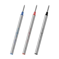 New 5pcs hongdian Metal Refills 0.5mm for Roller Ballpoint Pen Business roller ball pen Refills 11cm Length Office Stationery 2
