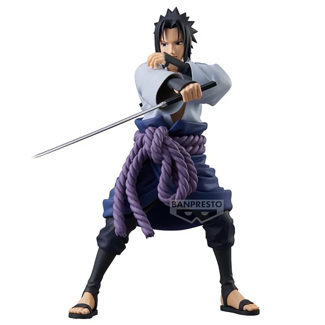 Banpresto NarAAShippuden Anime Figurines en PVC, Grandista Uchiha Sasuke, Figurines d'action, Jouets modèles à collectionner, Auckland, 240mm 6