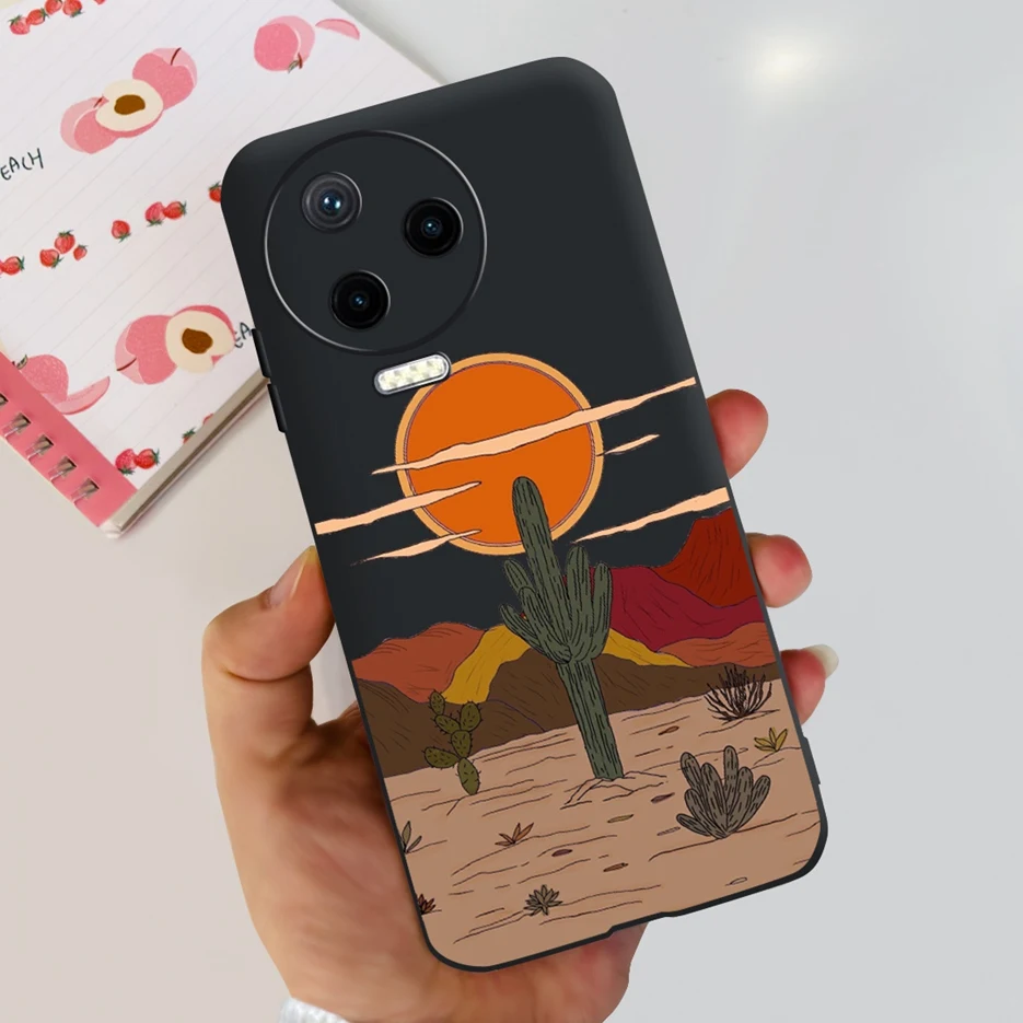 Charming Fashion Painted Soft Silicone Phone Case with Bumper Protection