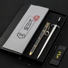 

Alloy Sword Full Metal Crafts Cosplay Ornaments Long Claw Sword with Sheath Sword Power Game Gift Sword Set Children's Sword Toy