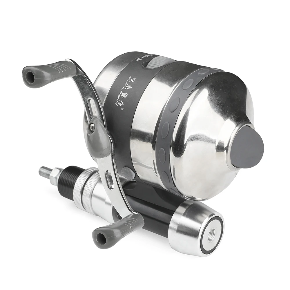 Moulinet de Pêche Spincast pour Arc Composé Moulinet Spincast pour Chasse au Poisson avec Ligne de 40m