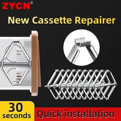 Cassette Repairer 86mm Dark Box Screw Plug Switch Steel Socket Old Fixed Wall Replace Electrician 2/6/10pcs Support Rod