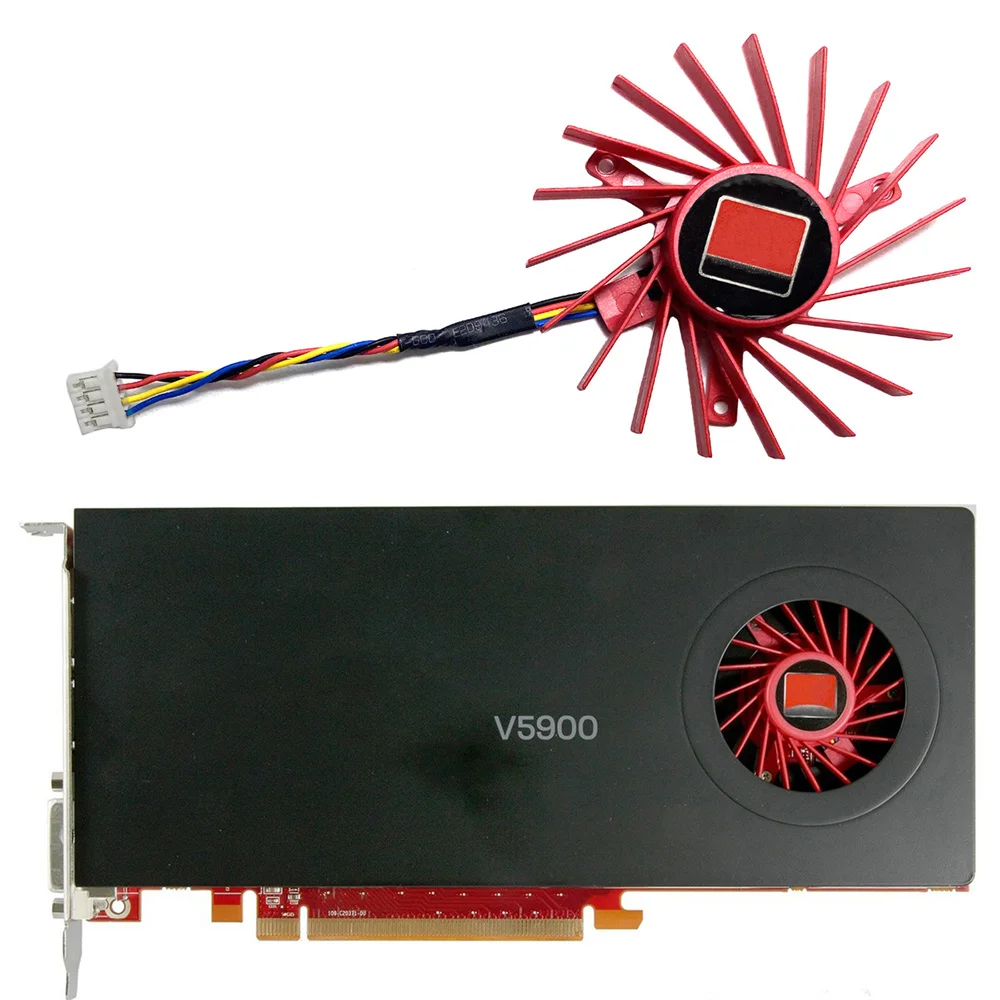 

Кулер для видеокарты AMD/ATI FirePro W7000 V5900 R5000, 1 шт.