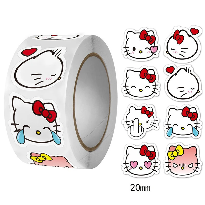 

Anime Cat Sealing Stickers Cute Cartoon Labels Sealing Gift Bag Stationery Decoration DIY Hand Account Stickers Kids Toys