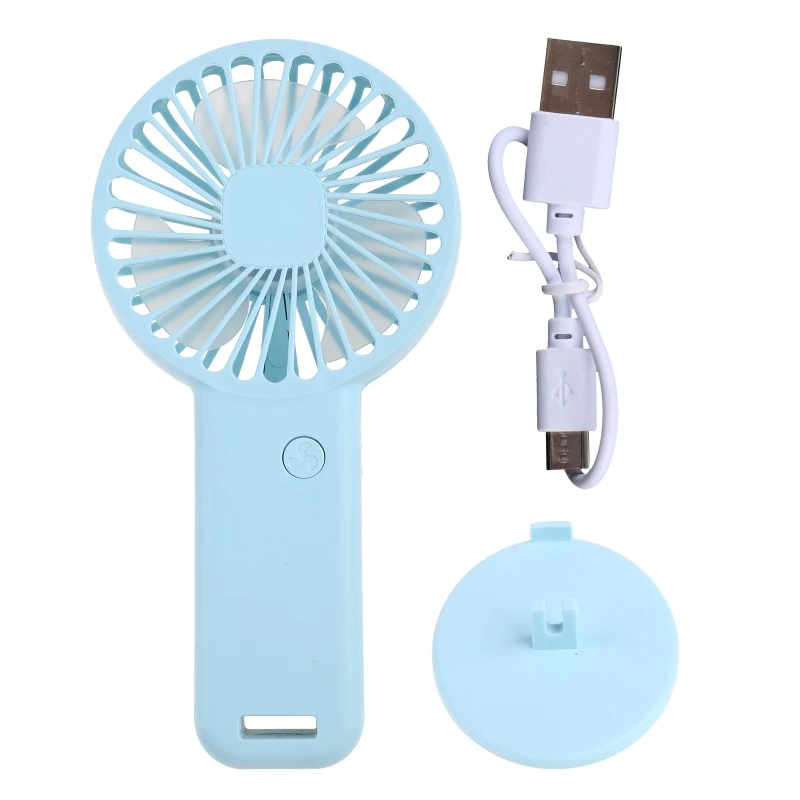 Přenosné kapesní fanoušek malý chladící fanoušek USB dobíjecí řasa fanoušek 3 rychlost nastavitelný mini ventilace fanoušek nízko hluk