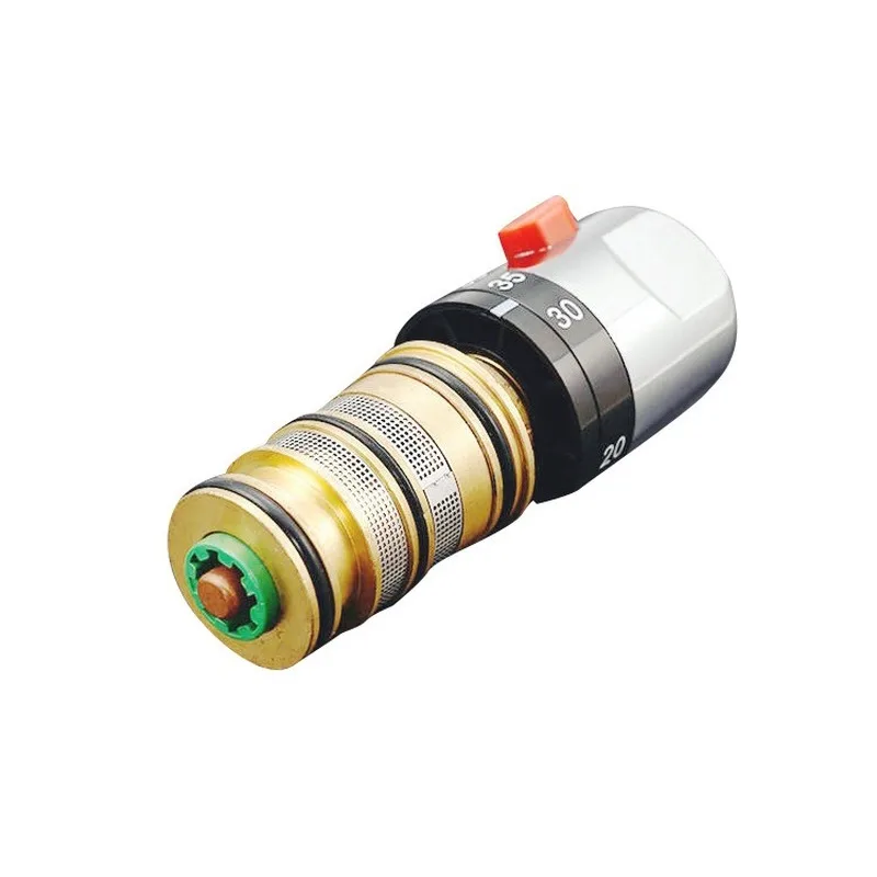 Brass Thermostatic Mixing Valve with Ceramic Temperature Control
