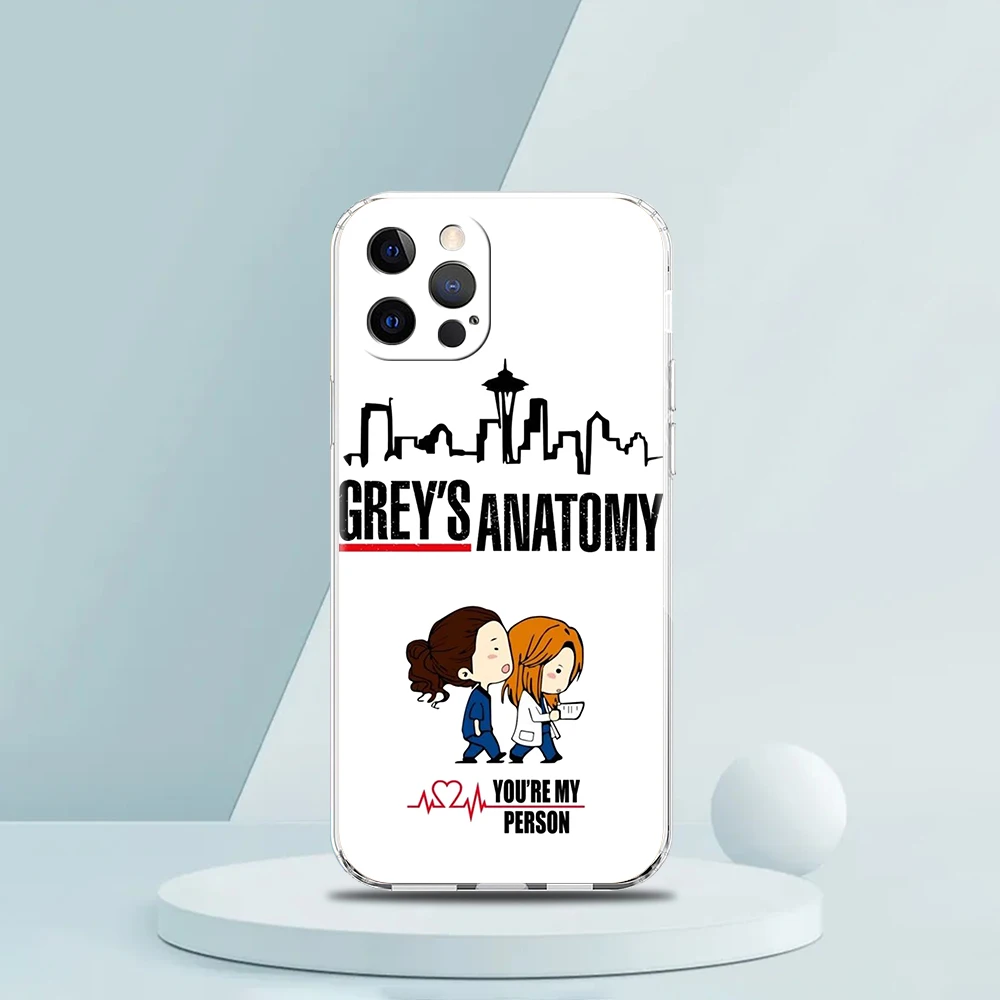 Greys Anatomy 'You Are My Person' Luxury Soft Clear Phone Case