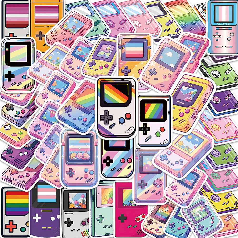 

10/30/50pcs Waterproof Subtle LGBTQ Stickers Colorful Graffiti Sticker Laptop Motorcycle Suitcase Cartoon Decals Fun For Kids