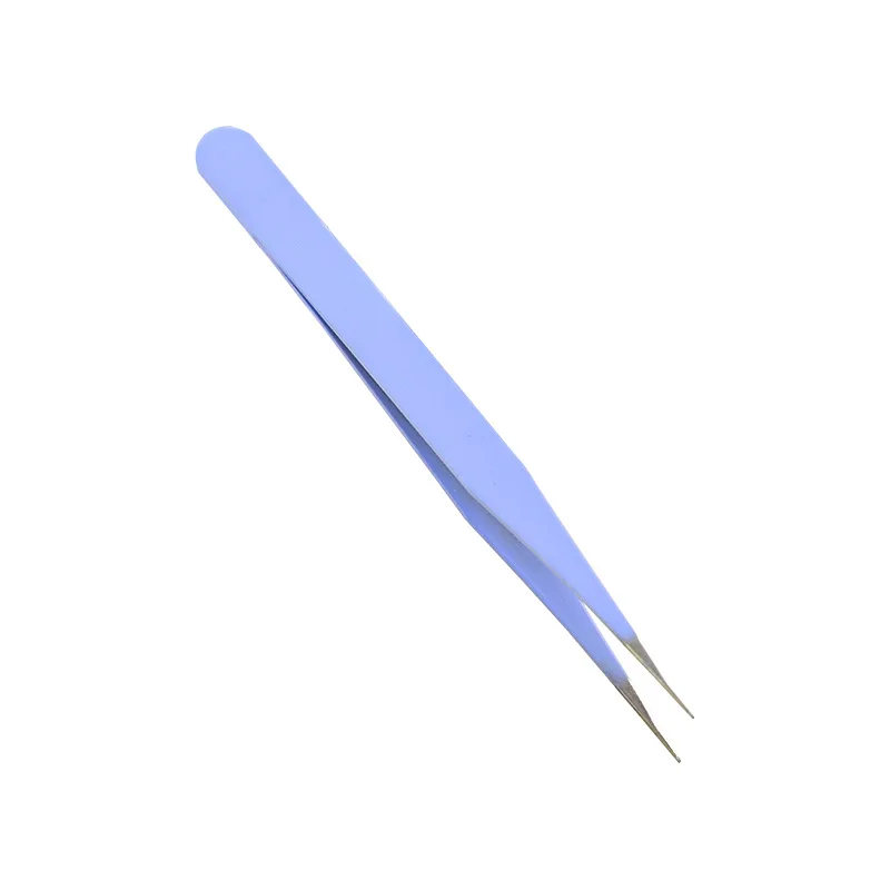 Stainless Steel Tweezers Diy Handbook Tape Sticker Tool Journal Gadgets 2pcs stainless steel tweezers