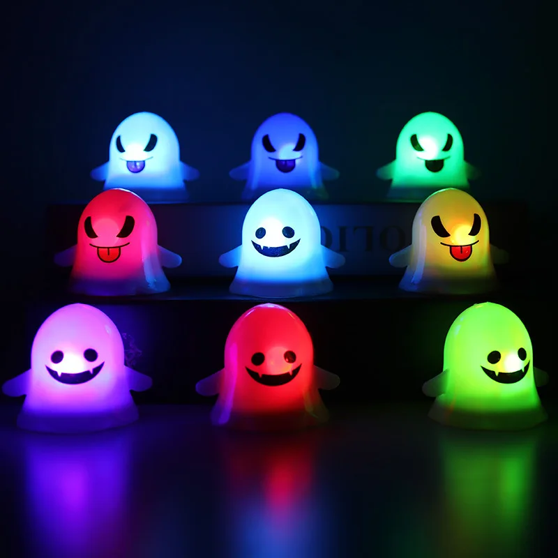 

Halloween Decorative Ghost Lamp Cute LED Candle Light Venue Layout Props, Small Night Lights, Pumpkin Lights