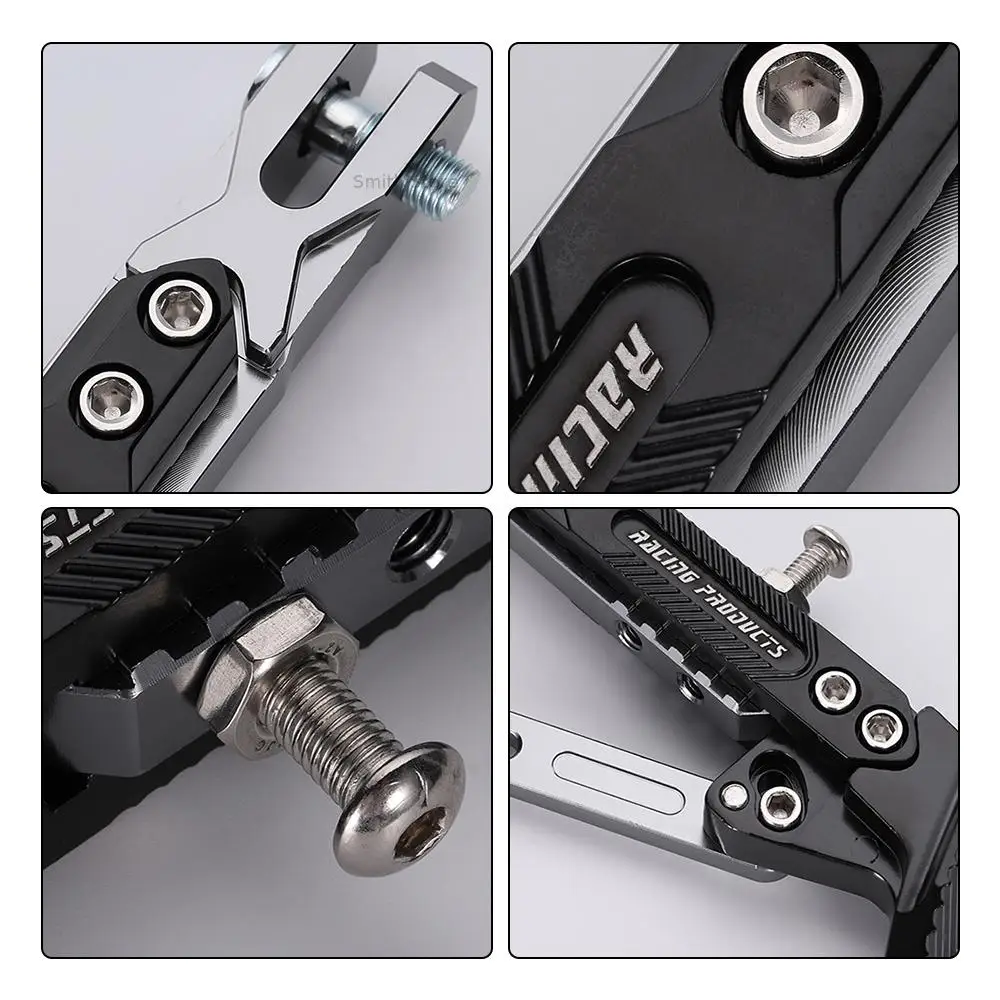 Motorcycle Kickstand Kick Bracket Foot Side Stand Supportor Parking Crutch Holder Pit Bike Moto Motorbike Accessories Universal