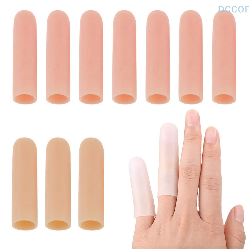 

4 шт., силиконовые трубки для защиты пальцев от высоких температур