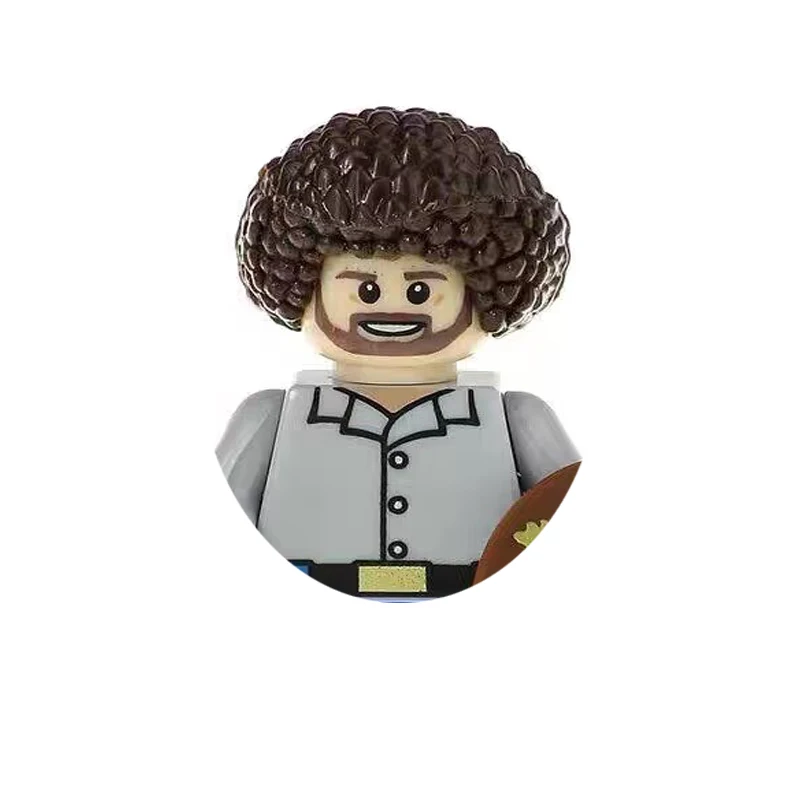 Retro Time Travel Action Figurine Building Blocks Set