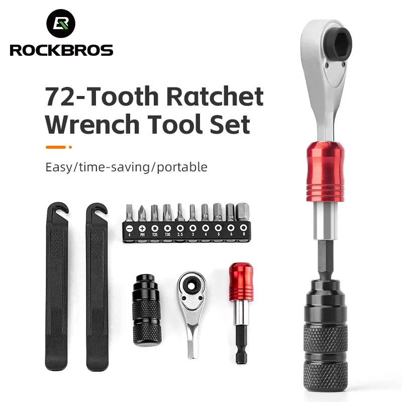 ROCKBROS Bicycle Repair Tool Kit Kit de Reparação de Motocicleta
