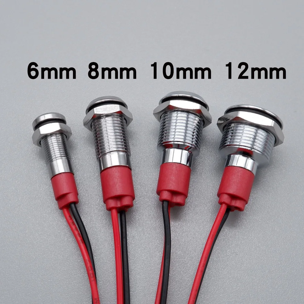 รูปสินค้า ไฟแสดงสถานะ LED โลหะ หลากขนาด หลายสี