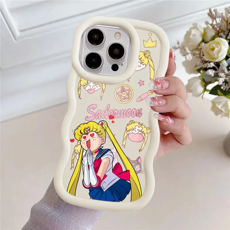 Charming Sailor-Moon Inspired Anime Silicone Phone Case