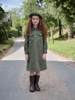 Clearance sale AS AW25 Retro green denim collection 100% cotton high quality brand denim fabric kids family matching clothes - Image 3